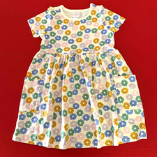 Hanna Andersson Soft-Cotton "FLOWER" Pocket Dress. 5 Years, 110cm. Great Gift 