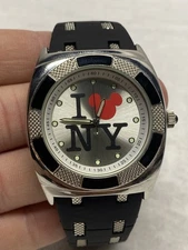 Disney Store Exclusive Mickey Mouse I Love New York Watch Pre Owned New Battery