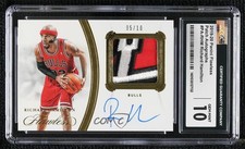2019 Panini Flawless Gold 5/10 Richard Hamilton CGC 10 Gem Mint Patch Auto 3d3