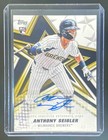 2026 Topps Series 1 Anthony Seigler Baseball Stars Autographs (RAW)