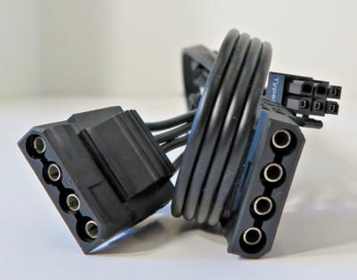 Corsair YESTONE P01001 CONNECTORS CABLE 4pin PCI-E Peripheral type5 4-Pin PCI-E