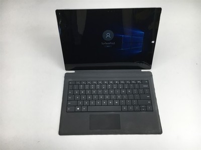 Microsoft Surface Pro 3 1631 12'' i5-4300U 1.9GHz 8GB RAM 256GB SSD - AS IS