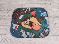 Vintage 1994 TAZ Mouse Pad Looney Tunes Warner Bros Tasmanian Devil 90s