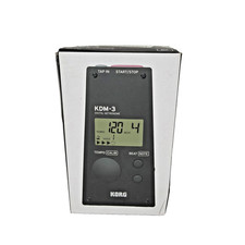 Korg KDM-3 Digital Metronome - Memory Backup Auto Power-Off - Black
