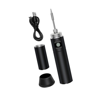 Tragbarer USB Lötkolben Wiederaufladbar Kabellos 260-420C Temperatur Einstellbar