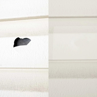 #ad 10 Packs Vinyl Siding Repair Kit White Durable Self Adhesive Vinyl Siding Patch $27.99