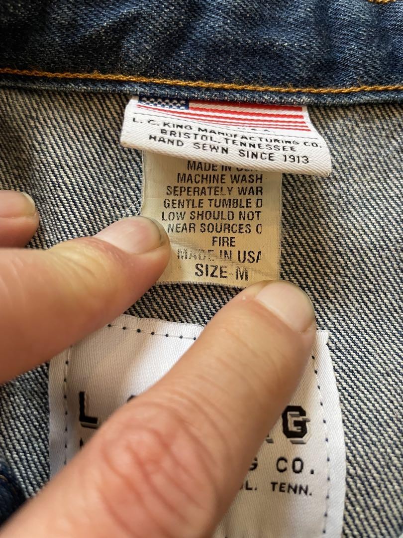 Used Pointer Second Type Denim Jacket G-Jean Jack… - image 3