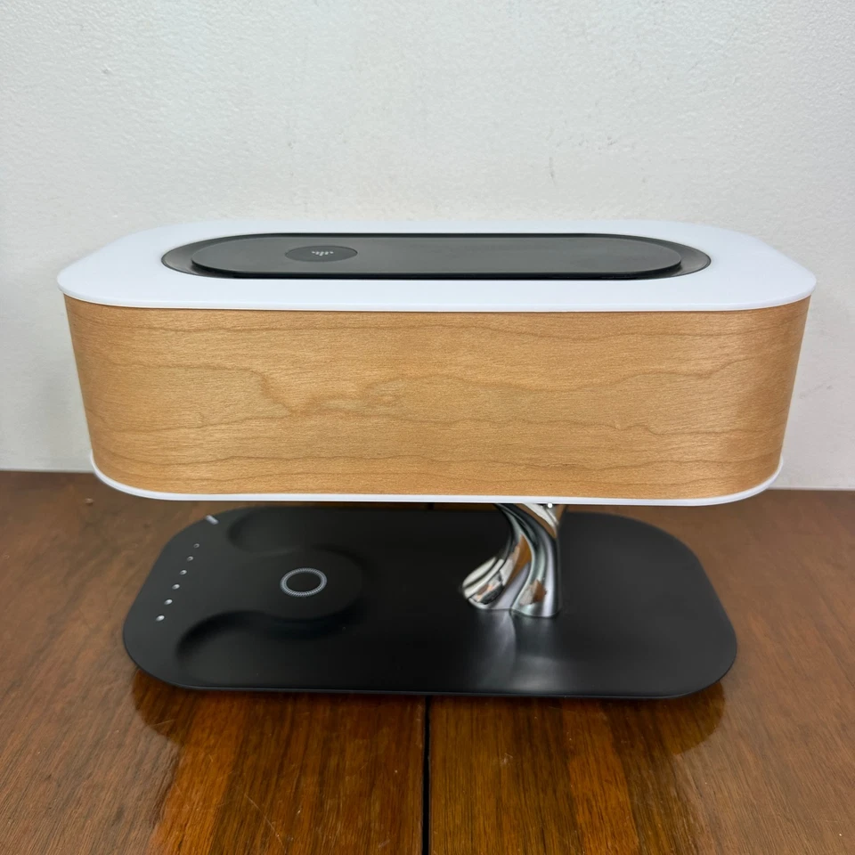 Altavoz Bluetooth Bonsai Imagen Más Afilada Lámpara LED con Almohadilla de Carga Inalámbrica Foto 3 de 4