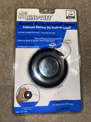 #ad Rino Tuff Electric Push N Load Head for Battery Electric Trimmers Universal Fit $22.22