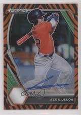 2021 Panini Prizm Draft Picks Tiger Stripes 1/25 Alex Ulloa #PDP117 Auto nd3