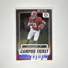 Panini 2021 Contenders Draft Picks Amari Cooper Campus Ticket #38 Alabama