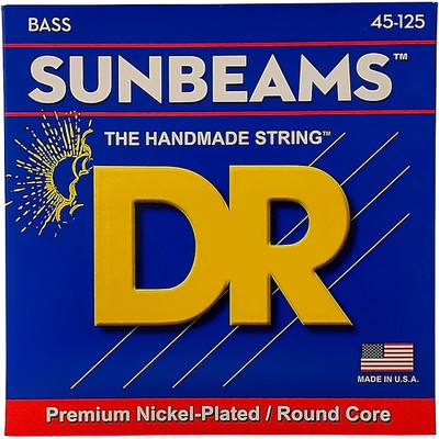 DR Strings Sunbeams NMR545 Medium 5String Bass Strings .125 Low B