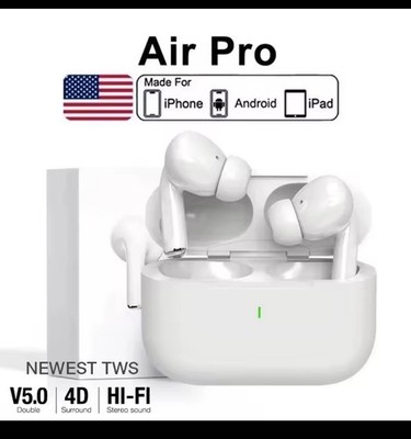 New Air Pro 7 TWS Max Wireless Bluetooth Earphones Headphones HiFi Sound