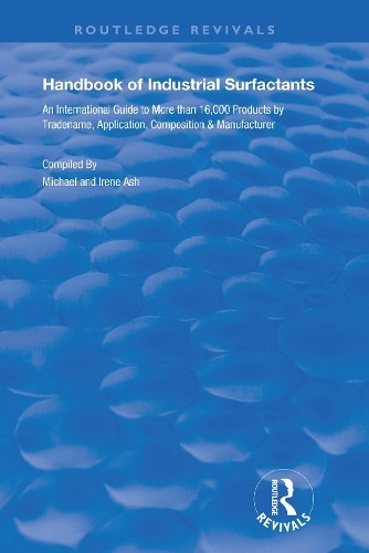 Handbook of Industrial Surfactants - 9780367178543