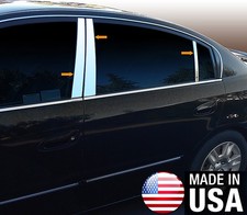 Tyger For 02-06 Nissan Altima 6pc Stainless Steel Chrome Pillar Post Trim