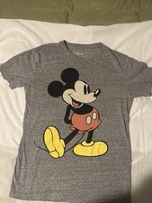 Men  s Vintage MICKEY MOUSE T-Shirt by Tropix Togs XL M Ringer