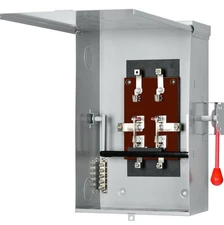 Safety Switch 200 Amp Disconnect Protection 240 Volt non-fusible HEAVY DUTY. NEW