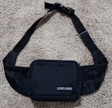 Vintage Case Logic Portable CD Player Fanny Pack / Waist Bag