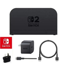 Nintendo Switch 2, TV Dock Station + HDMI + AC Power Charger, AUS Plug Convertor — image 7