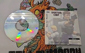 Virtua Cop - (Sega Saturn, 1995) *Not for Resale Version*
