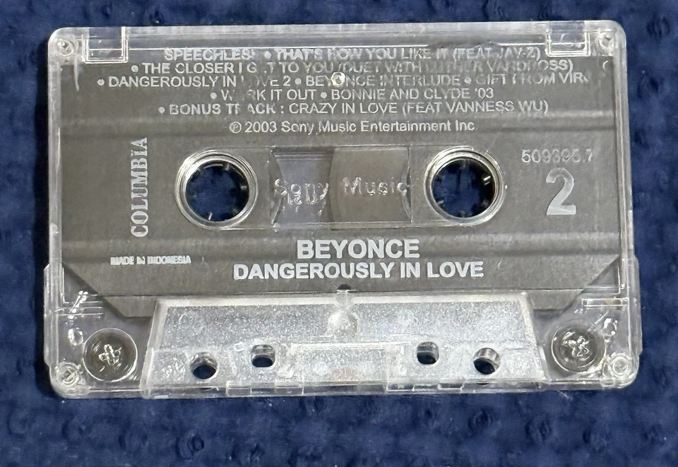 beyonce - Dangerously in Love 2003 - original - CASSETTE tape - Image 4 of 4