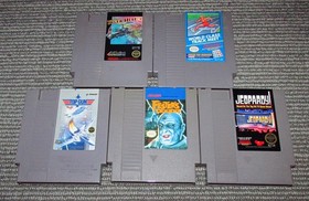 Lot of 10 Nintendo NES Video Games (Untested) Fast Shipping