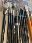 Lot 20 Artist Oil Paint Brushes Rosemary Trekell Princeton New + Used + Panel — photo 6