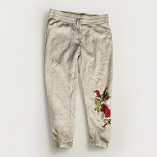 Dr. Seuss The Grinch Stole Christmas Cartoon Sweatpants Size Large Adult Sweats