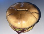 Extremely Rare Vtg Wendy’s Promo Advertisement Ceramic Burger Bank — photo 2