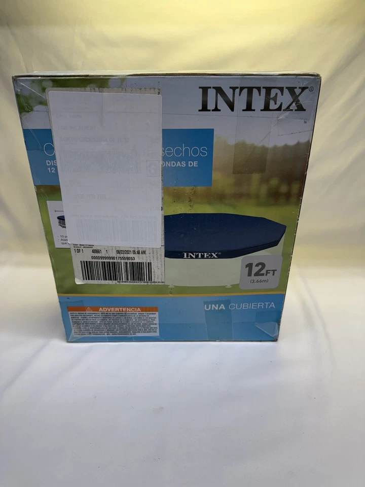 Intex Easy Set Above Ground Round Swimming Pool Debris Cover 12ft - Image 4 of 4