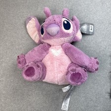 Disney Parks Angel Plush Lilo  Stitch Pink Experiment 624 Heart 9" Toy