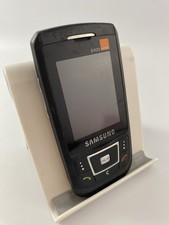 Samsung D900 Black Orange Network 60MB 2.1" Slider 3MP Mobile Phone Incomplete
