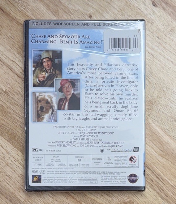 Oh Heavenly Dog (DVD, 2005) for sale online | eBay