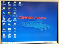 Vintage Compaq Presario 7594 PC Tower Intel Celeron 566MHz 64MB 10GB OEM Win98
