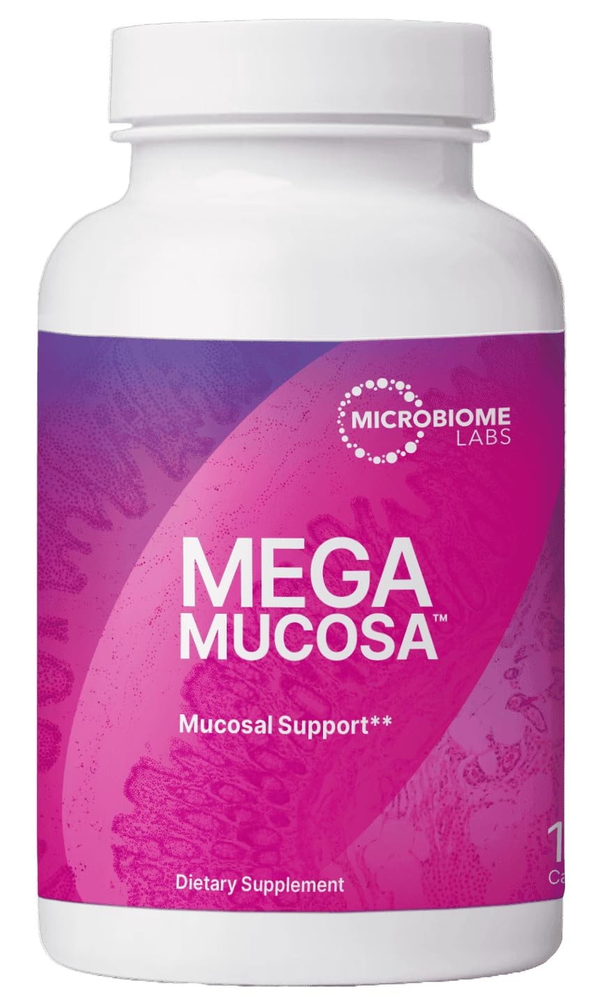 Microbiome labs megamucosa gut health immune support 180 capsules amino acids