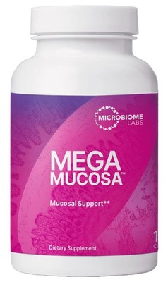 Microbiome Labs MegaMucosa Gut Health Immune Support 180 Capsules Amino Acids