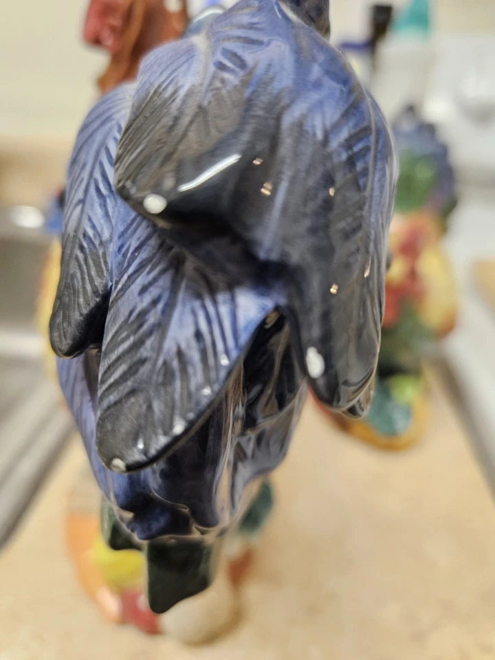 Набор из 2 классических подсвечников для петуха и курицы Fitz And Floyd Coq Du Village - Изображение 3 из 4