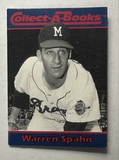 1990 CMC Collect-A-Books - Warren Spahn