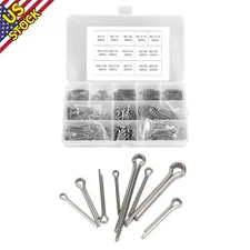 420Pcs Cotter Pin Assortment Kit Split Pin Fastener Clips Set Straight