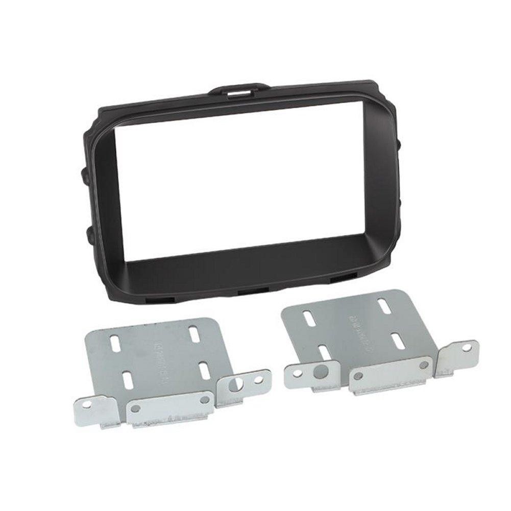 Support autoradio Alfa Romeo Giulietta noir en ABS