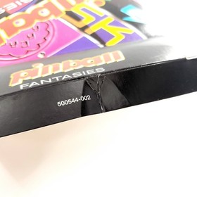 Pinball Fantasies Atari Jaguar Complete In Box Pristine Condition Tested & Works