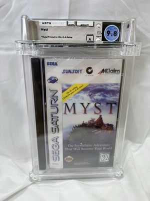 ミュート　シークレット Myst (Sega Saturn, 1995) Graded WATA 9.8 A 21481820406| eBay