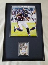 Matt Forte Signed Photo Display Framed 11x17 UDA Bears