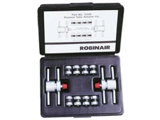 Robinair 12458 - Process Tube Adapter Kit to 1/4 inch MFL
