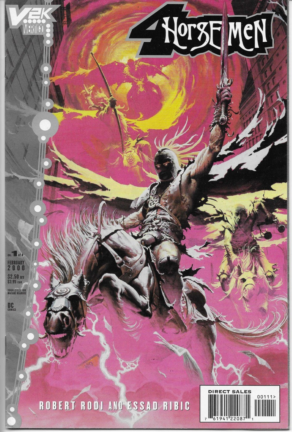 4 HORSEMEN #1 - Back Issue (S)