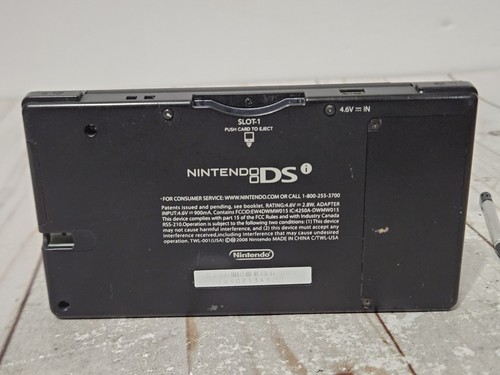 Nintendo DSi Handheld Game Console TWL-001 Black Tested Working 4 Games READ - Bild 3 von 17