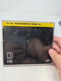 Ys III Wanderer From Ys - TurboGrafx CD Rare, Game, Case And Manual Tested