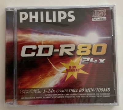 Philips CD-R 80 24x 80 min 700 MB