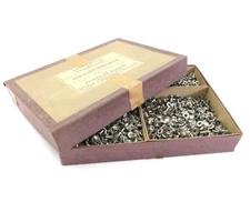 Defiance Button Machine snaps in Original box - assorted sizes