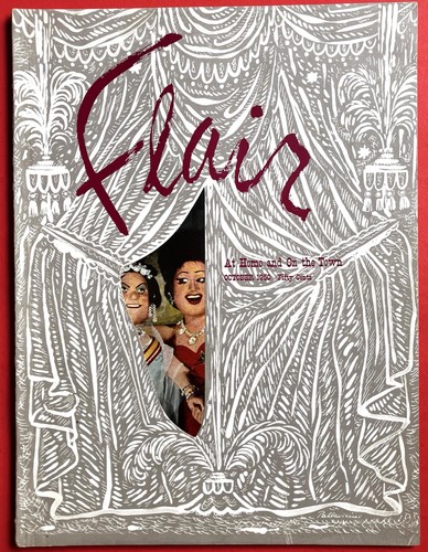 FLAIR MAGAZINE.#9-Vol 1. OCT 1950. ART, FASHION, DECOR, TRAVEL. FLEUR COWLES